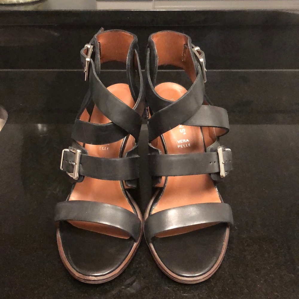 Carmens Padova Strappy Leather Heels 37M